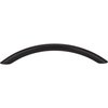 Elements By Hardware Resources 128 mm Center-to-Center Matte Black Arched Verona Cabinet Pull 346564MB